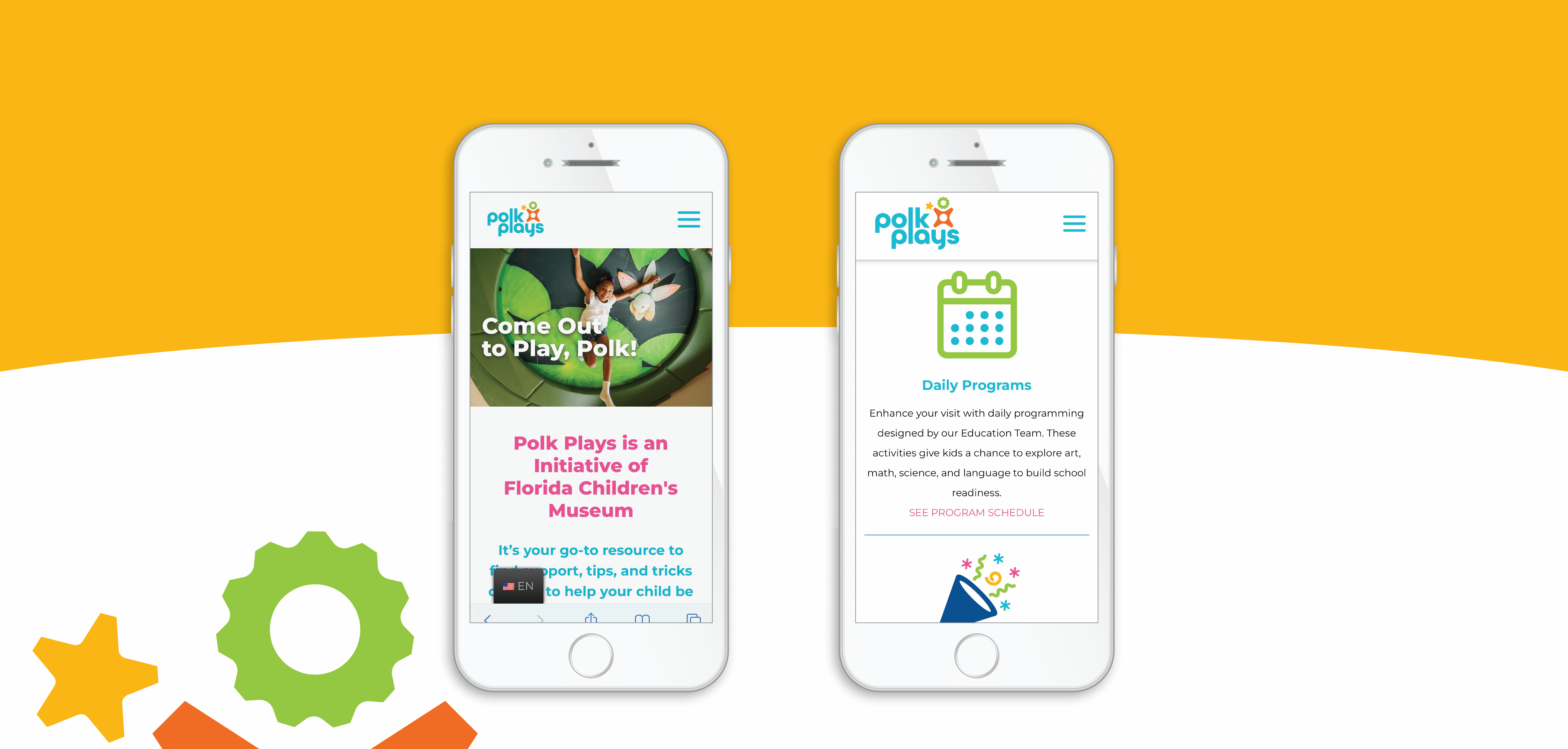 Polk Plays Website on smart phones