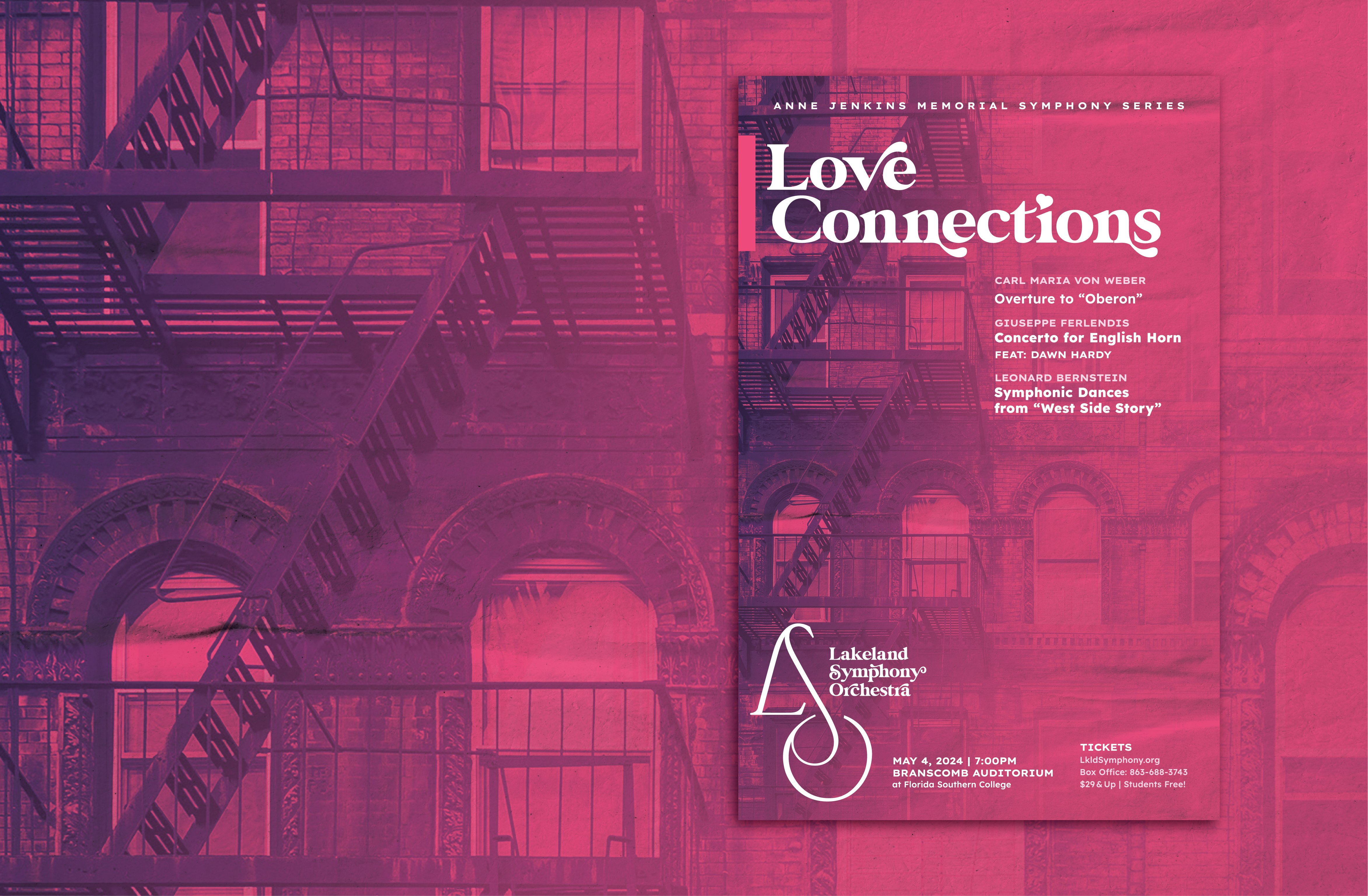 LSO Love Connections Poster