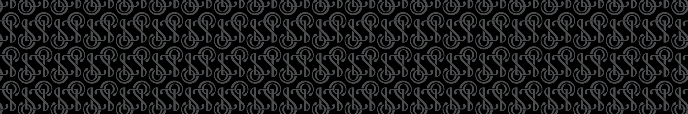 brand mark pattern with black background for visual interest