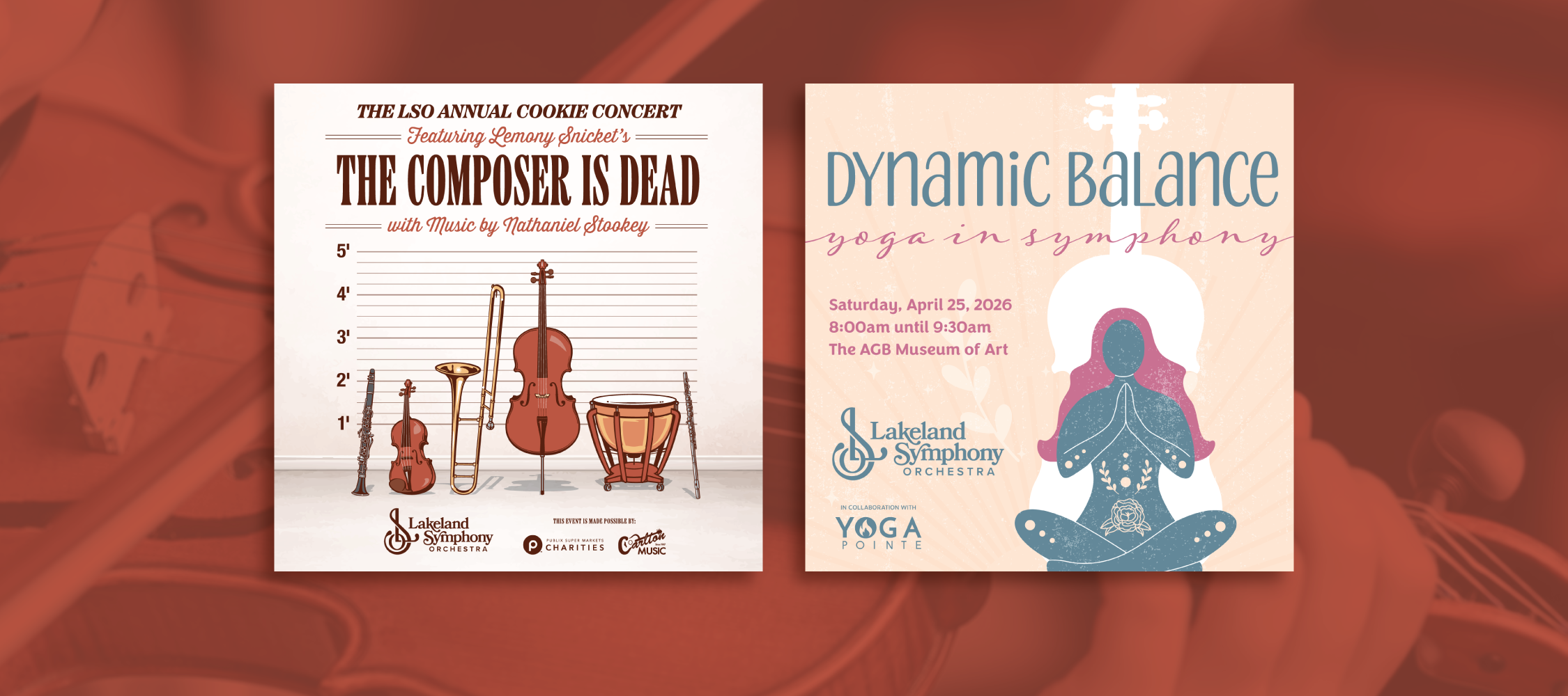 more 2026 season collateral for lakeland symphony orchestra concerts